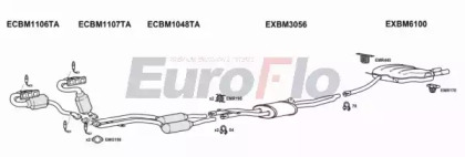 Система выпуска ОГ EuroFlo BM325C25 1001